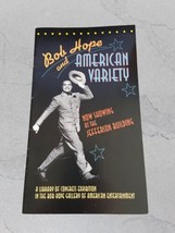 Bob Hope Gallery Of American Entertainment Library Of Congress Exhibition - £9.64 GBP