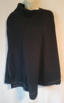 $119 NWT NEW Chicos L/XL black poncho - $59.99