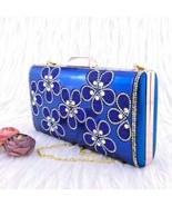 Sapphire Skyline: Elegant Blue Enigma Bag for Timeless Style - £25.35 GBP