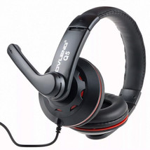 Usb Headset Stereo Gaming Headphone Earphone Microphone Mic Ear Cup - £27.17 GBP