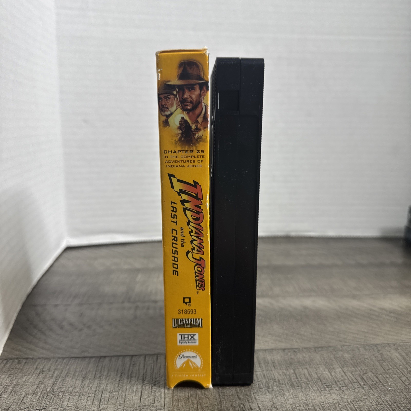 Indiana Jones and the Last Crusade VHS 1999 Vintage VCR Video Tape Movie Film Item image 5
