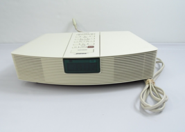 Flaw** Bose Wave Radio Model AWR1-1W AM/FM Alarm Clock Stereo System No Remote - $56.95