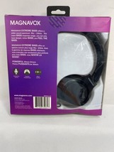 Magnavox MHP5031M Foldable Stereo Headphone fresh Microphone and In-line... - $10.99