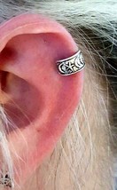 Ear Cuff Moons Stars Earring 925 Sterling Silver Ear Cuff Bohemian Ethnic - £13.76 GBP