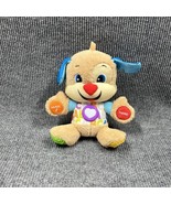 Fisher Price Smart Stages Puppy Dog Blue 75+ Songs Sounds &amp; Phrases Embr... - £15.59 GBP