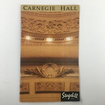 1995 Stagebill Carnegie Hall His Way The King of Popular Culture Frank S... - £14.98 GBP