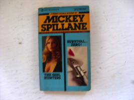 Mike Hammer The Girl Hunters &amp; Survival Zero Mickey Spillane  PB Book 19... - £4.72 GBP
