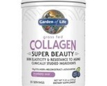 Garden Of Life Grass Fed Collagen Super Beauty Blueberry Acai 5/2024 New - $26.34