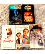 5 VHS Lot: Star Wars Phantom Menace, Terminator 2, The Ride, Power Play,... - £5.53 GBP