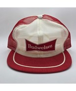Vintage Swingster Budweiser Full Mesh Patch Trucker Hat Snapback Cap Red... - €34,29 EUR