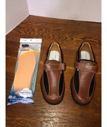 New Men&#39;s Dr Comfort Douglas 6620 Brown Diabetic Shoes 14XW W/Moldable I... - $54.70 CAD