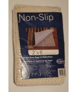 Mainstays Non Skid Rug Pad, Creme, Fits 2 ft. by 6 ft. Mat - £7.84 GBP