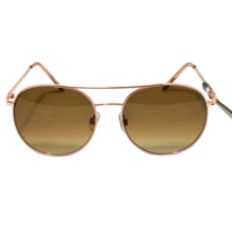 Womens Aviator Rose Gold Metal Sunglasses Foster Grant Revlon RVN 53 NEW - £11.87 GBP