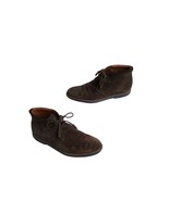 Louis Vuitton LV Paris Mens Chukka Ankle Boots Suede brown Size 9.5/US 10.5 - $142.71