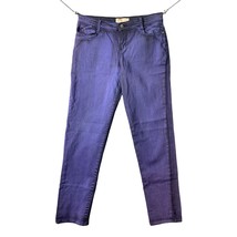 LEI Girls Size 16 Purple Black Jeans Kate Low Rise Skinny - $13.85