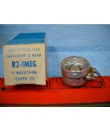 Centralab R-2 1MEG FASTACH II REAR GLOBE UNION INC POTENTIOMETER TAPER C... - $12.82