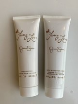 2 PC SET Fancy Love by Jessica Simpson Body Lotion 3.0 oz 90 ml- New - Unboxed - $32.55