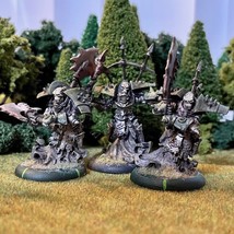 Bane Thralls 3 Painted Miniatures Cryx Grunt Undead Fiend Warmachine - $65.00