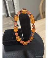 Bracelets, new, beads are fall colors - $142.55 MXN
