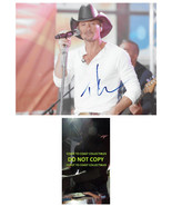 Tim McGraw Country music legend signed 8x10 photo COA exact Proof autogr... - £100.90 GBP