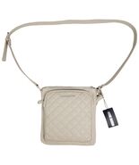 Steve Madden Light Grey Quilted Crossbody Bag New with Tag - $29.42