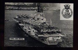 na8632 - Royal Navy Aircraft Carrier - HMS Ark Royal - 5.5&quot;x 3.5&quot; Photograph - £2.09 GBP