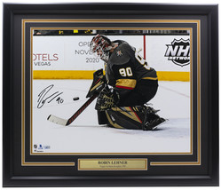 Robin Lehner Signed Framed 16x20 Vegas Golden Knights Photo Fanatics - $183.33