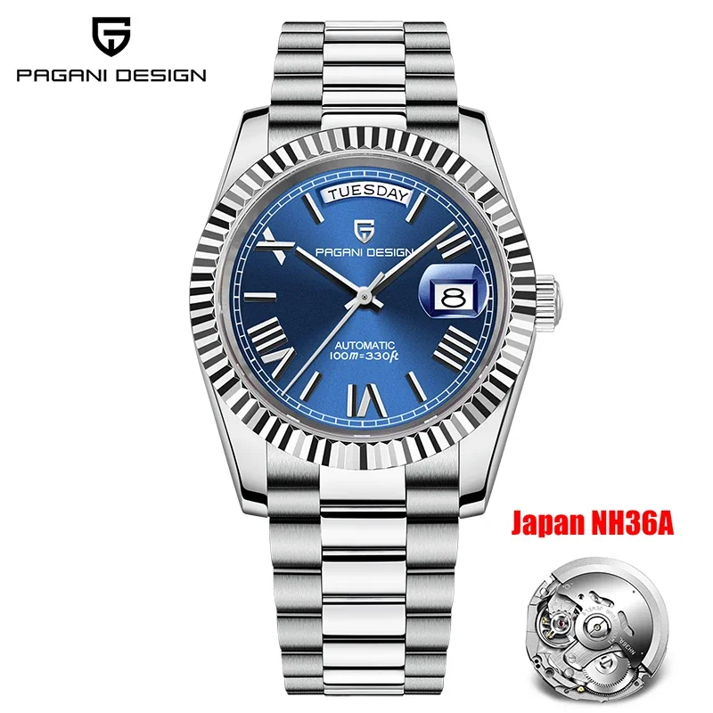 Men&#39;s Watches Top Luxury NH36A Mechanical Wristwatches AR Sapphire Mirro... - $302.55