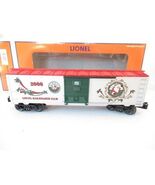 LIONEL CHRISTMAS 29941 - 2006 LRRC CHRISTMAS BOXCAR- 0/027- SEALED- NEW- P1 - $52.20