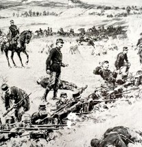 The Battle Of Tirlemont WW1 Print 1917 Belgian Soldiers Trenches SmDwC5 - £23.58 GBP