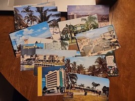 Lot Of 17 Postcards Motel, Hotels Of Florida, Roadside America, 50&#39;s, 60&#39;s - £6.94 GBP