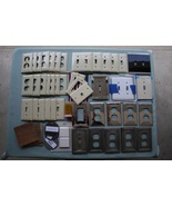 Large lot of electric plates &amp; covers near new - $89.40 CAD