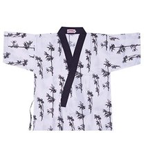 Japanese Sushi Bar Restaurant Bar Clothes Waiter Half Sleeve Uniform Che... - £21.20 GBP