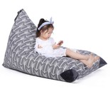 Stuffed Animal Storage Bean Bag Chair For Kids And Adults. Premium Canva... - $53.99