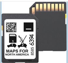 Navigation SD Card 8585 6394, Maps of North America For GMC Cadillac Bui... - $17.54