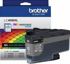 Brother LC406XLBK High Yield Black Ink Cartridge - £63.70 GBP