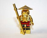 Building Toy Master Wu 10th Anniversary Golden Legacy Ninjago Minifigure... - $6.50