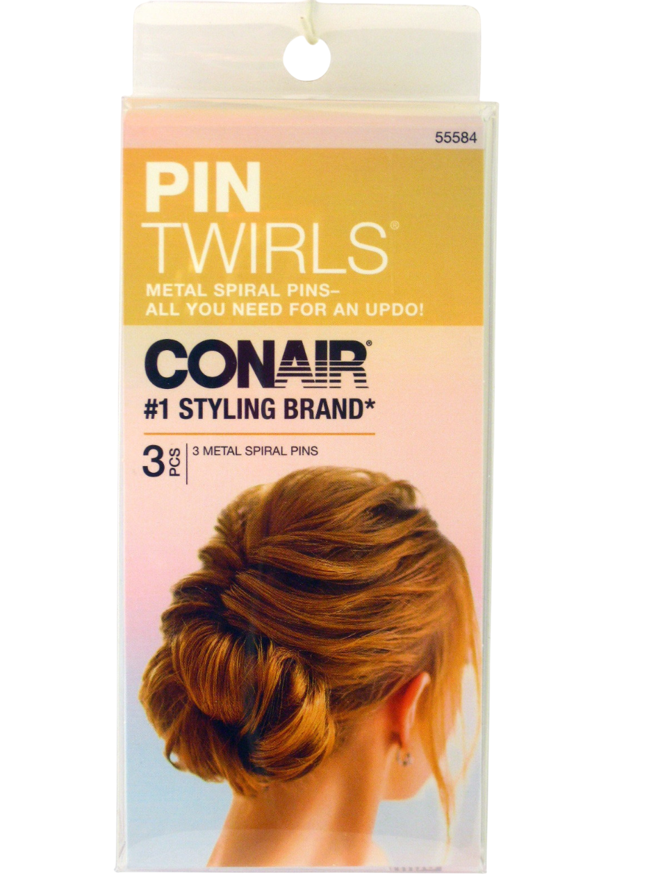 CONAIR PIN TWIRLS - 3 PIECE KIT - (55584) - $7.99
