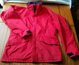 Men&#39;s Vintage Marmot Mountain Works Gore-Tex Red Parka Jacket Sz S Small... - £22.75 GBP