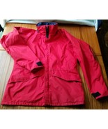 Men&#39;s Vintage Marmot Mountain Works Gore-Tex Red Parka Jacket Sz S Small... - $29.11