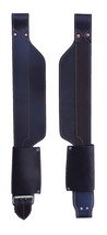 4&quot; Premium Quick-Change Australian Saddle Fender Stirrup Leathers 109SL4... - $49.49