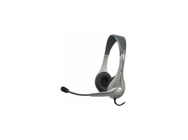 Cyber Acoustics Stereo Headset, headphone with microphone(AC-201) AC-201 3.5mm C - £47.07 GBP