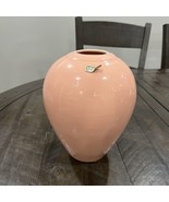 Vintage ROYAL HAEGER 8&quot; Ceramic Pastel Pink Vase, Original Sticker 4327 ... - €21,61 EUR
