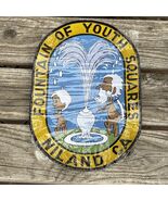 Fountain of Youth Jacket Patch Embroidered Sew On Garden of Eden Swinger... - $47.98