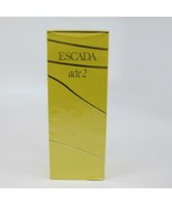 ACTE 2 by Escada 100 ml/ 3.4 oz Eau de Parfum Spray NIB - £73.56 GBP