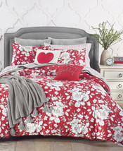 Charter Club Damask Designs Winter Rose Duvet Cover Set, Twin or Full/Queen - £151.68 GBP+