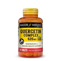 MASON NATURAL Plant Based Quercetin Complex 625 mg - Immunity Booster, Healthy - £11.49 GBP