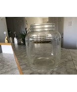 Large Square Cracker Jar 7 3/4H - £9.04 GBP