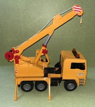 Bruder Truck 1/16 Tele-Crane TC-4500 Made In Germany Yellow - Nice Overall Cond - £42.38 GBP