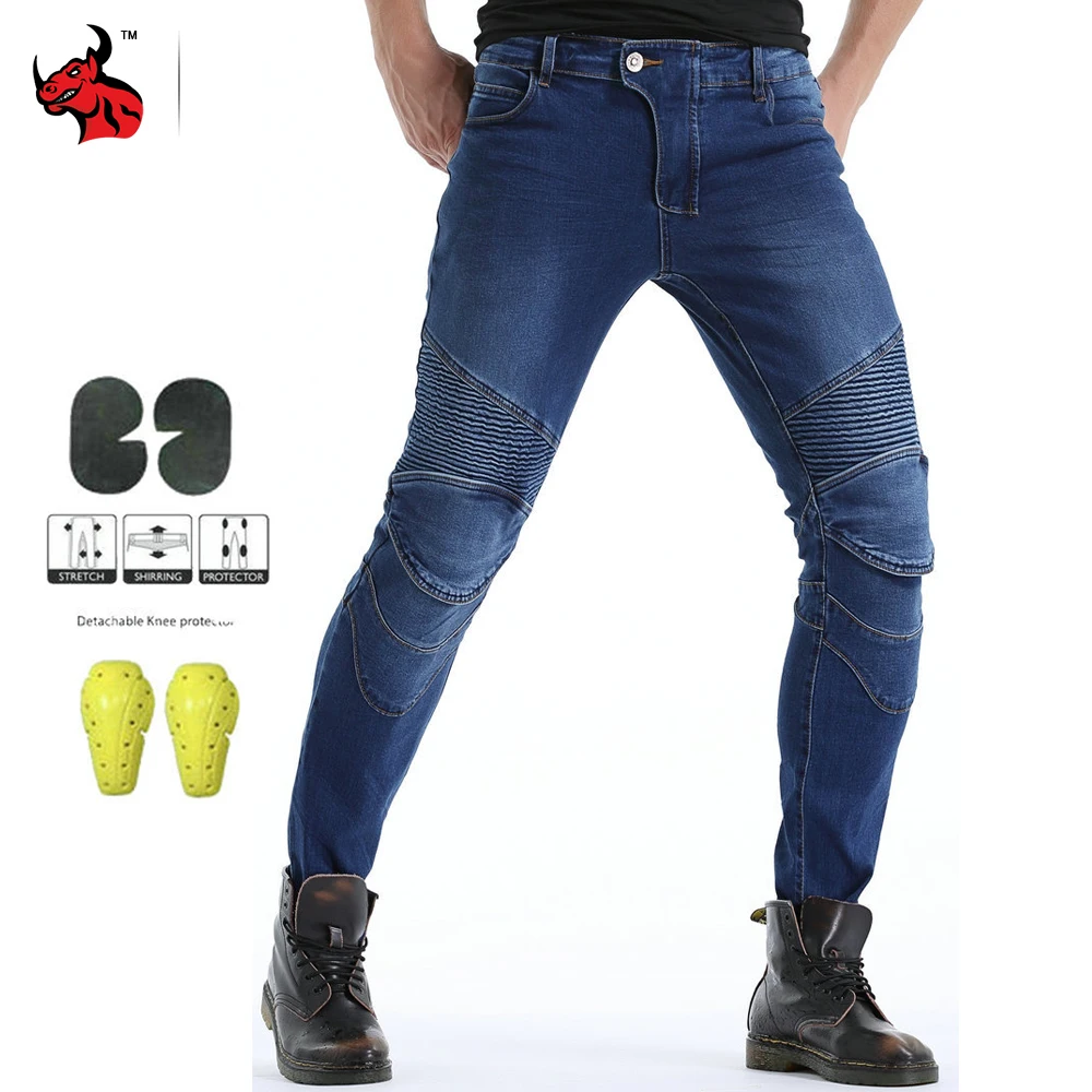  s motocross casual riding motorbike touring moto pants motocycle jeans protective gear thumb200